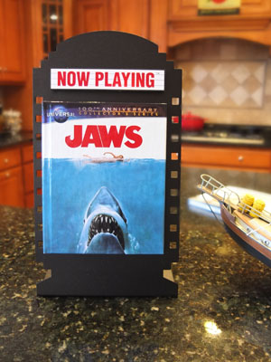 Blu-Ray DVD Display Marquee Stand Blu-Ray DVD Display Marquee Stand