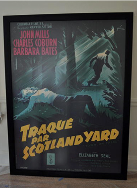 French Grande Cinema Poster Frame 47x63