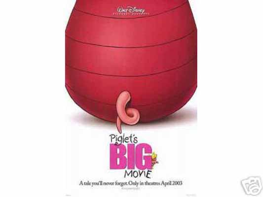 PIGLETS BIG   PIGLET POOH